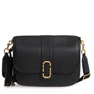 Marc Jacobs Interlock Courier Leather Crossbody Messenger Bag